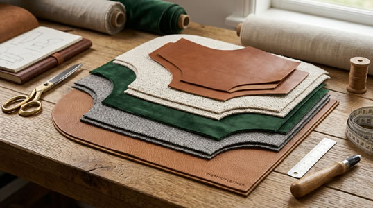 Leather and upholstery applications